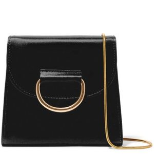 Little Liffner Tiny D Crossbody Bag - Black